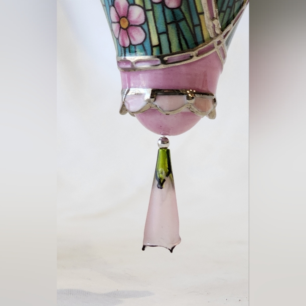 Meadow Daisy Bradford Editions Louis Tiffany Heirloom Porcelain Ornament - Picture 4 of 8
